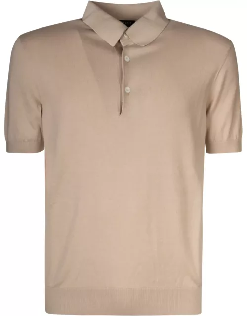 Zegna Classic Buttoned Polo Shirt