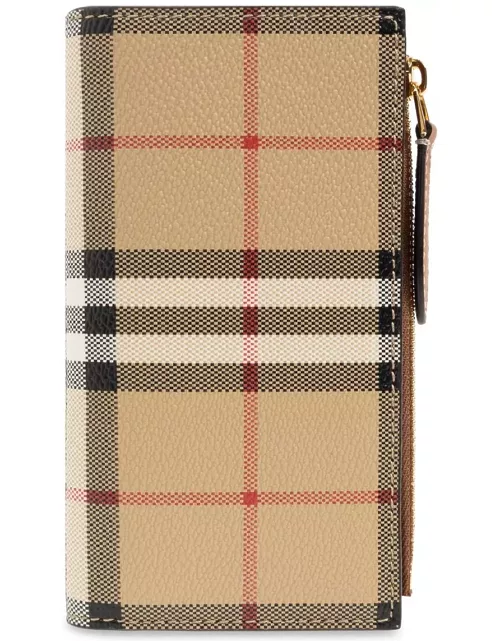 Burberry Checked Wallet
