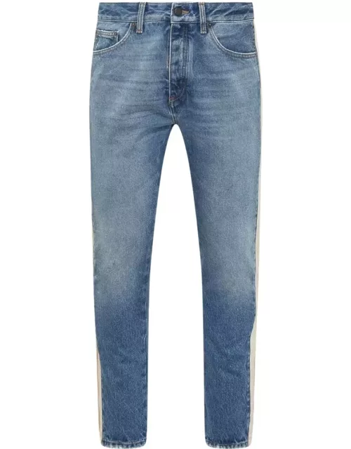 Palm Angels Jeans With Side Band