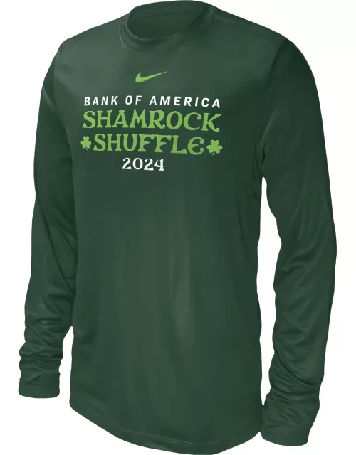 Men's Nike Legend Long Sleeve Tee - Shamrock Shuffle 2024