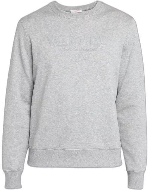 Men's Terry Heat Transfer Logo Sweatshirt