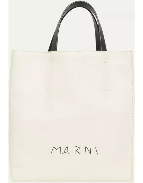 Museo Small North-South Leather Tote Bag