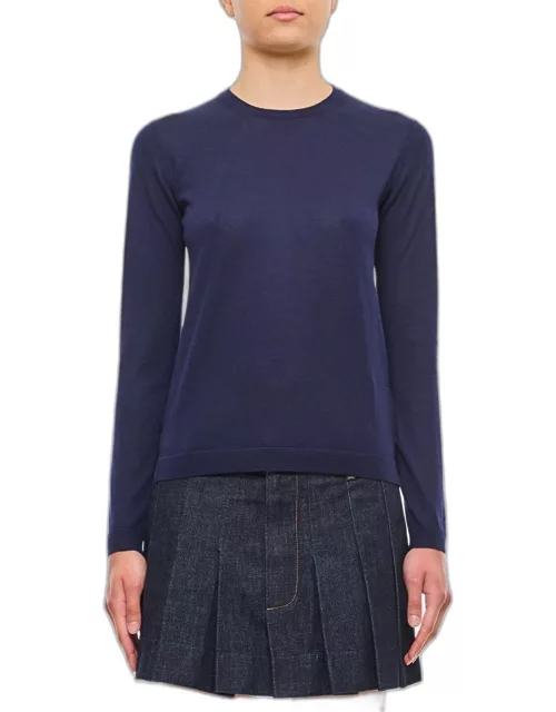 Ralph Lauren Collection Cashmere Jersey Pullover Blue