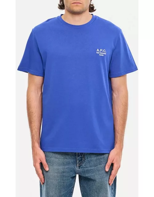 A.P.C. Raymond Cotton T-shirt Blue