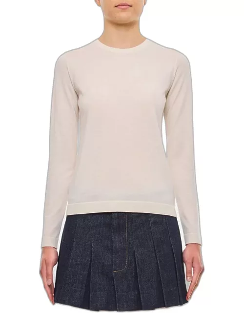Ralph Lauren Collection Cashmere Jersey Pullover White