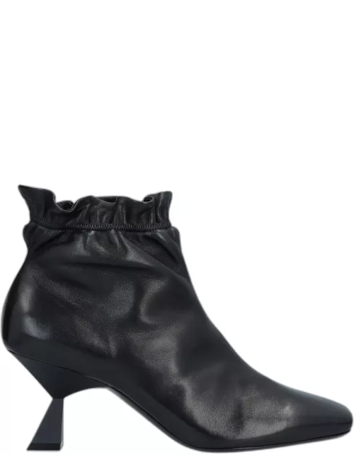 Givenchy Leather Geometric Heel Ankle Boots