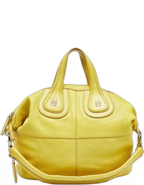 Givenchy Yellow Leather Medium Nightingale Bag