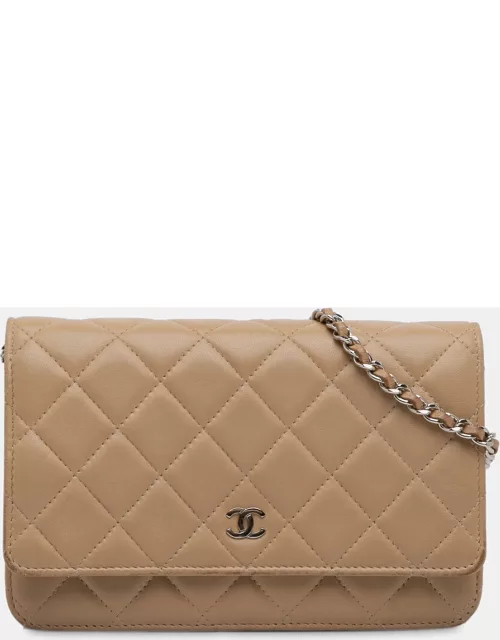 Chanel CC Classic Lambskin Wallet On Chain