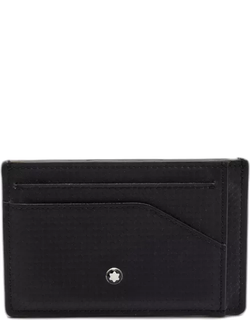Montblanc Black Leather Meisterstuck Card Holder