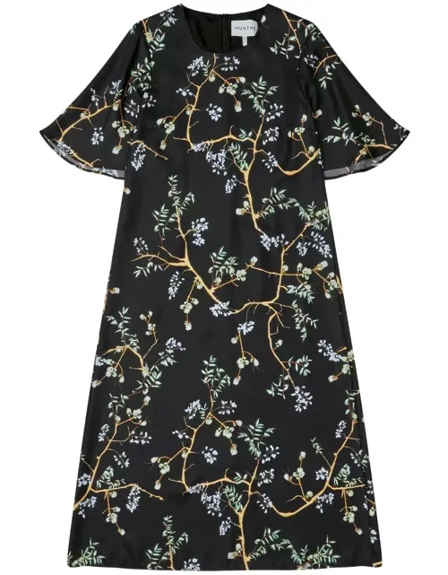 MUNTHE Omaoma Silk Dress - Black