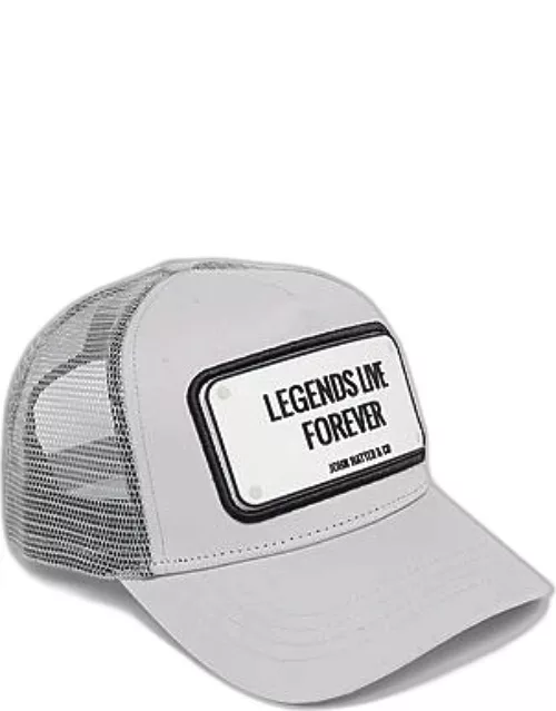 John Hatter & Co Legends Live Forever Trucker Hat