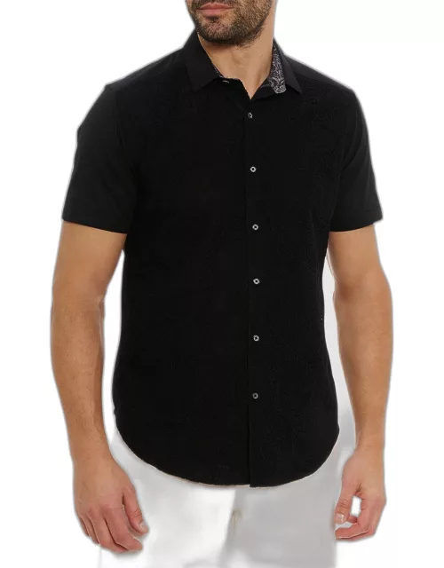 Men's Sforza Cotton Short-Sleeve Shirt