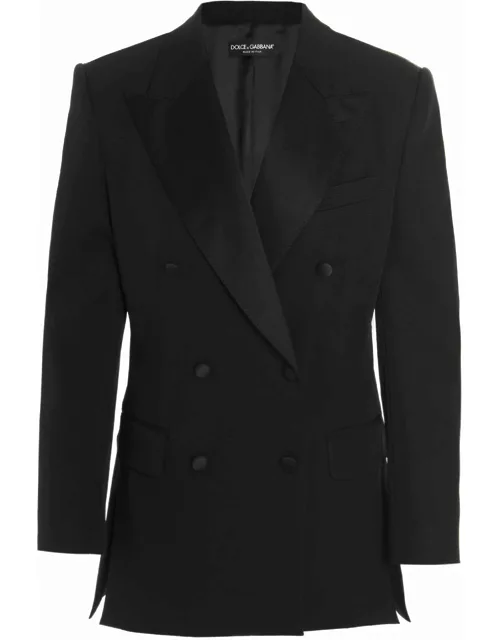 Dolce & Gabbana Acetate Double-breasted Blazer
