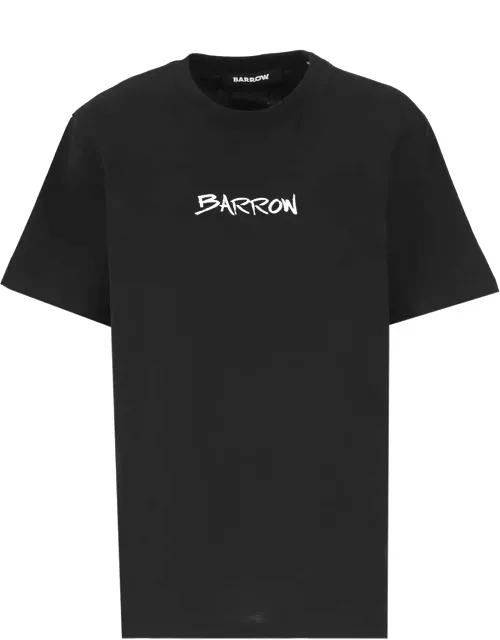 Barrow T-shirt With Logo And Print On The Back