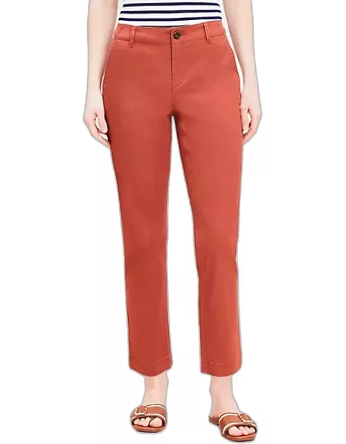 Loft Curvy Monroe Slim Chino Pant