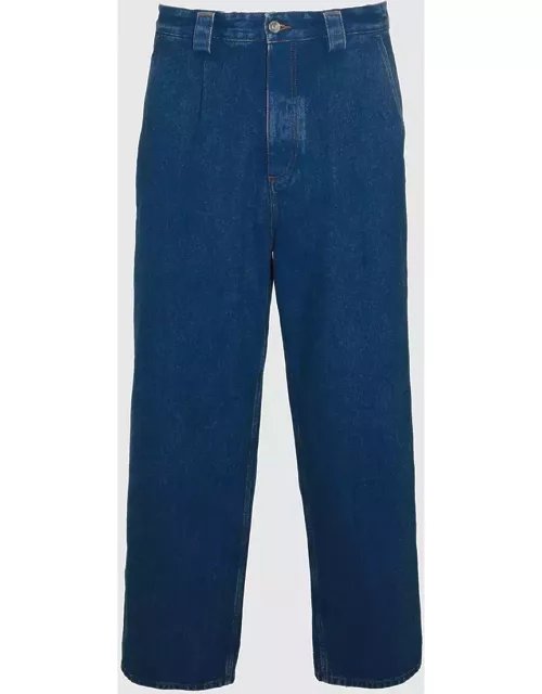 Marni Blue Cotton Denim Jean