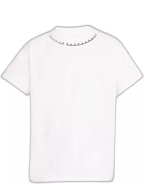 Men's Jersey Logo Collar T-Shirt