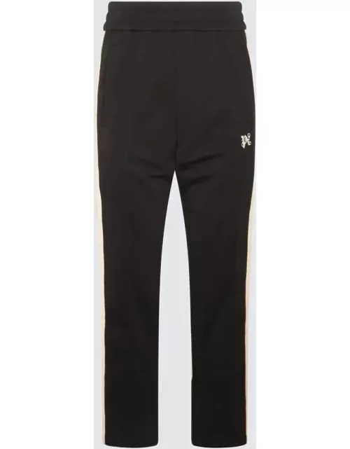 Palm Angels Black And White Track Pant
