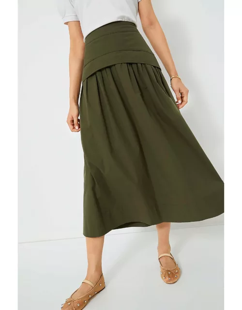 Army Green Jolie Skirt