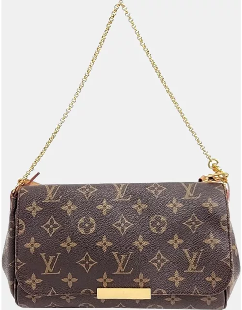 Louis Vuitton Brown Monogram Canvas Favorite MM Clutch Bag