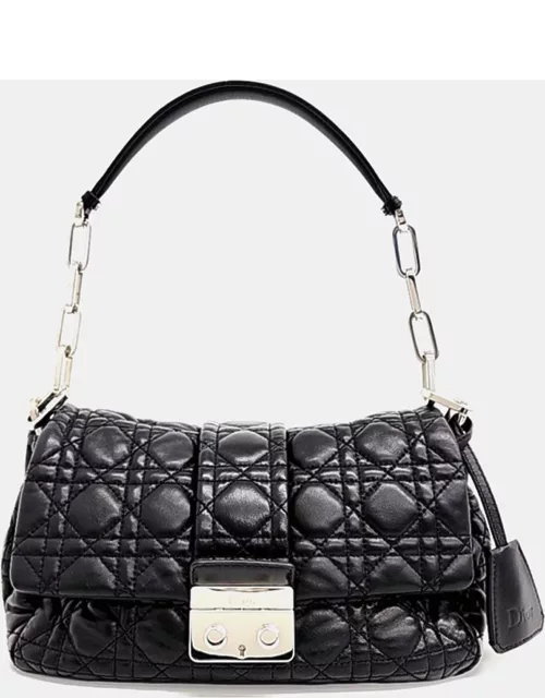 Dior Black Leather Cannage New Look Shoulder Bag
