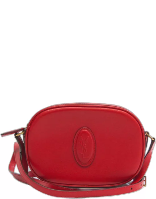 Saint Laurent red Leather Le 61 Camera Bag