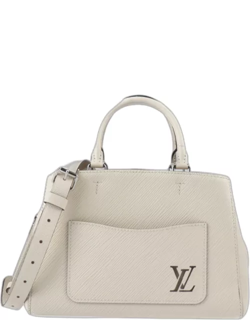 Louis Vuitton Cream Epi Leather Marelle BB Shoulder Bag With Pouch
