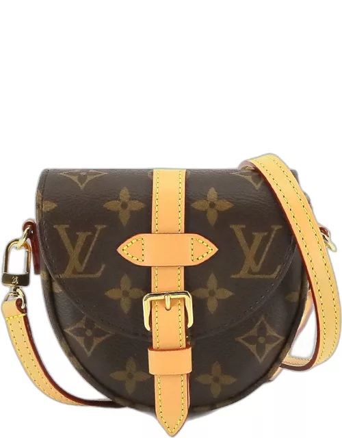 Louis Vuitton Brown Canvas Micro Chantilly Shoulder Bag