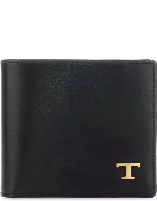 Tod's Black Leather Wallet