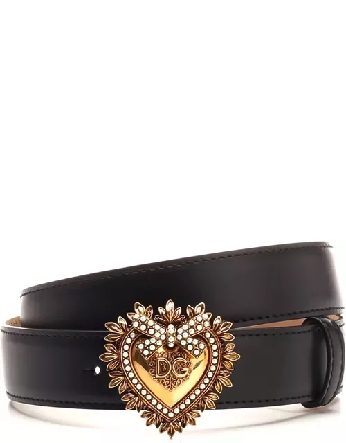 Dolce & Gabbana Heart Buckle Belt
