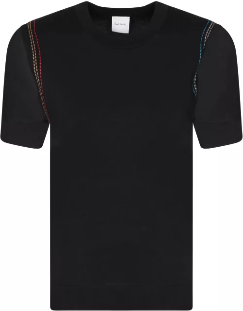 Paul Smith Short Sleeves Black T-shirt