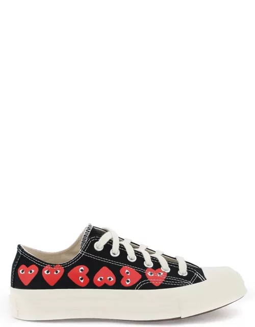 Multi Heart Converse X Comme Des Garçons Play Low-top Sneaker