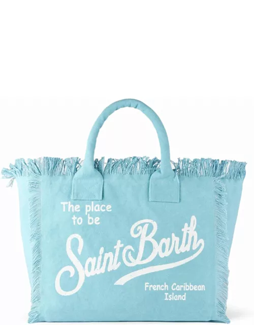 MC2 Saint Barth Tote Bag Vanity Light Blue