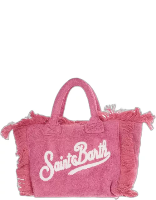 MC2 Saint Barth Colette Terry Cloth Tote Bag With Embroidery