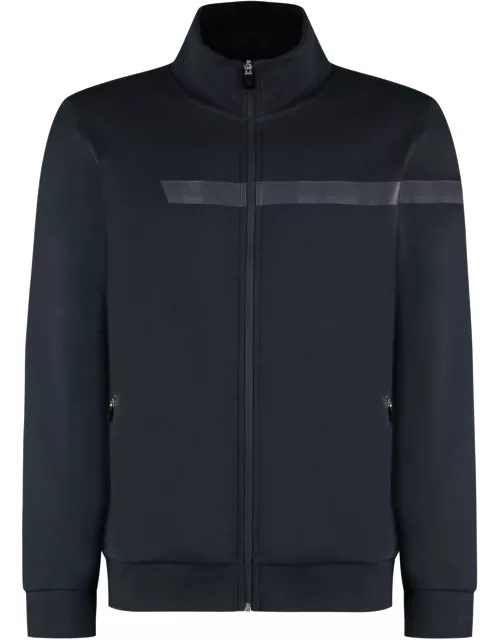Hugo Boss Cotton Full-zip Sweatshirt