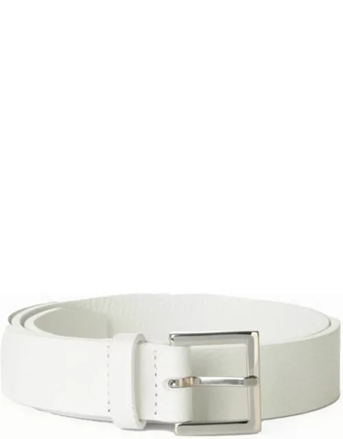Orciani White Leather Belt
