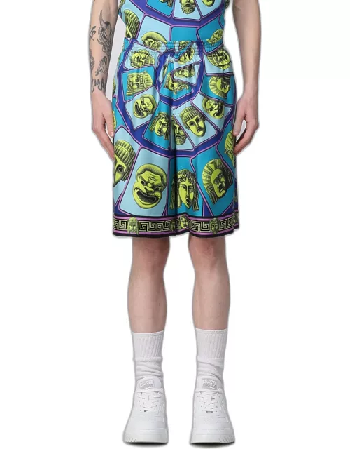 Versace shorts in printed silk