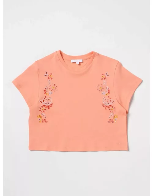 Chloé cotton T-shirt with embroidery