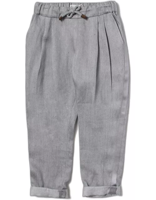 Brunello Cucinelli pants in cotton and linen