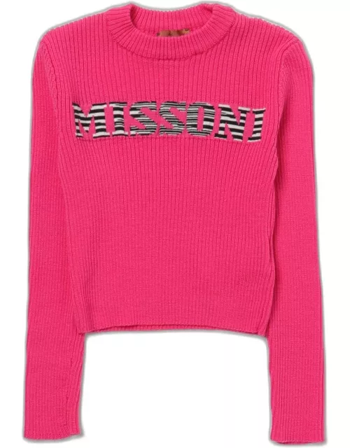 Missoni sweater in ribbed virgin woo