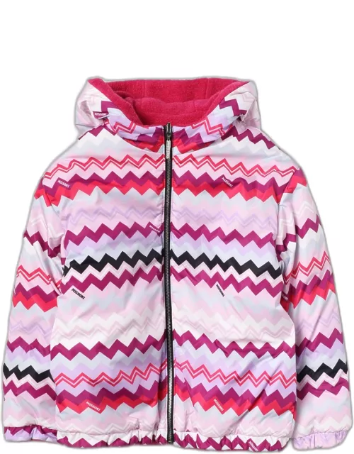 Missoni Reversible jacket in printed nylon and fleece