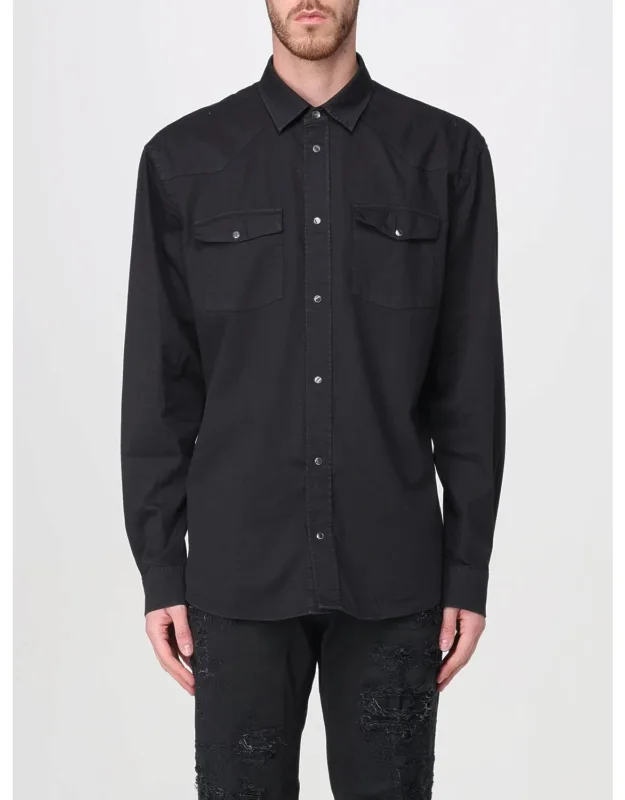 Shirt DONDUP Men color Black