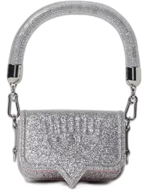 Mini Bag CHIARA FERRAGNI Woman color Silver