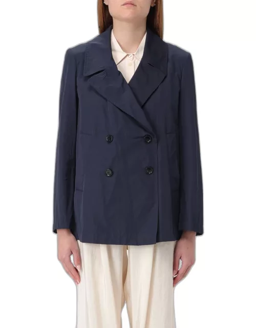 Coat PALTO' Woman color Blue