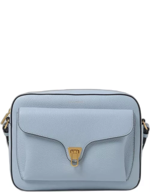 Crossbody Bags COCCINELLE Woman color Blue