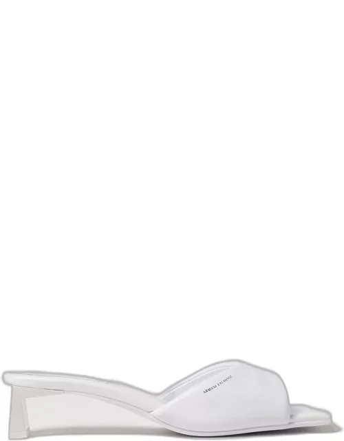 Heeled Sandals ARMANI EXCHANGE Woman color White