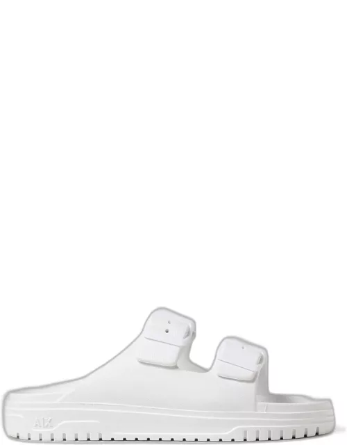 Flat Sandals ARMANI EXCHANGE Woman color White