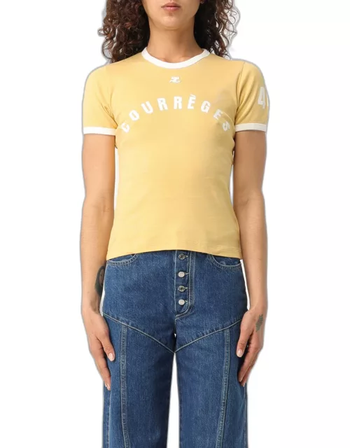 T-Shirt COURRÈGES Woman color Yellow