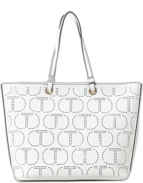 Tote Bags TWINSET Woman color White