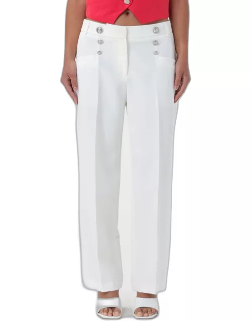 Pants LIU JO Woman color White